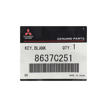 New-Mitsubishi-Genuine-OEM-Smart-Remote-2-Button-433MHz-Manufacturer-Part-Number:-8637C251---Emirates-Keys