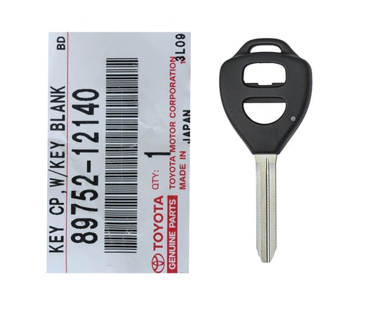 Toyota-Corolla-Yaris-Genuine-Remote-Key-Shell-G-Transponder-2-Buttons-89752-12140--
