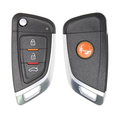 New-Xhorse-VVDI-Key-Tool-Wire-Flip-Remote-Key-3-Buttons-New-BMW-Type-XKKF02EN