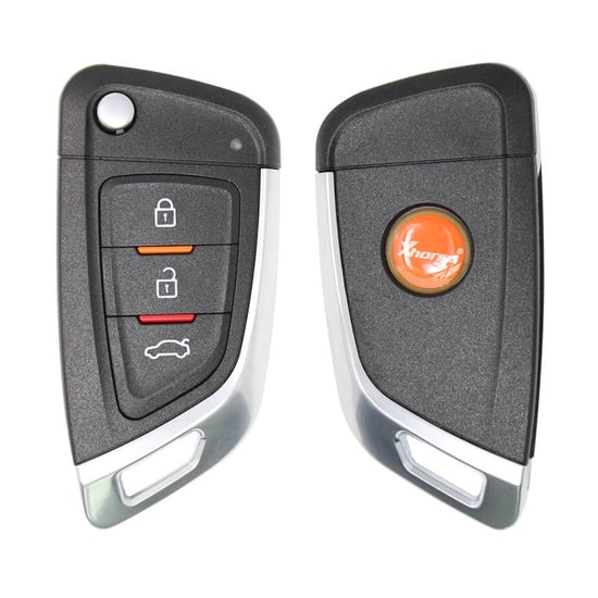 New-Xhorse-VVDI-Key-Tool-Wire-Flip-Remote-Key-3-Buttons-New-BMW-Type-XKKF02EN