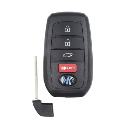 New-KeyDiy-KD-TB01-4-Toyota-Lexus-Universal-Smart-Remote-Key-3+1-Buttons-With-8A-Transponder---Emirates-Keys