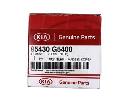 NEW-KIA-Niro-2020-Genuine-OEM-Flip-Remote-Key-3-Buttons-433MHz-95430-G5400-95430G5400---FCCID:-SVI-SKRGE03-OEM-Box---Emirates-Keys