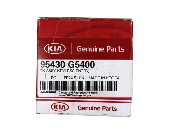 NEW-KIA-Niro-2020-Genuine-OEM-Flip-Remote-Key-3-Buttons-433MHz-95430-G5400-95430G5400---FCCID:-SVI-SKRGE03-OEM-Box---Emirates-Keys
