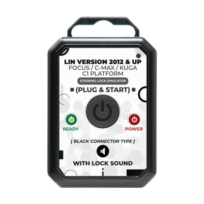 Ford-Focus-C-Max-Kuga-C1-Platform-2012-&-UP-Steering-Lock-Simulator-Emulator-With-Lock-Sound