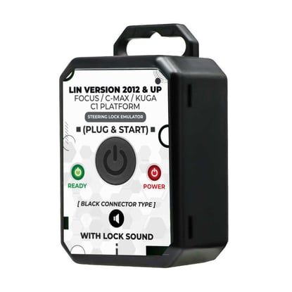 New-FFord-Focus-C-Max-Kuga-C1-Platform-2012-&-UP-Steering-Lock-Simulator-Emulator-With-Lock-Sound-Black-Connector-Type-High-Quality-Best-Price---MK3-Products---Emirates-Keys