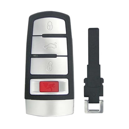 New-Aftermarket-Volkswagen-VW-Passat-CC-2007-2010-Remote-Key-3+1-Buttons-315MHz-48-Transponder---Emirates-Keys