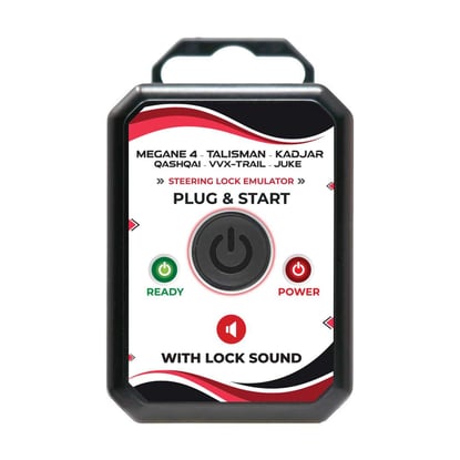 Renault-Talisman-Megane4-Kadjar---Nissan-X-Trail-Qashqai-Steering-Lock-Emulator-Simulator