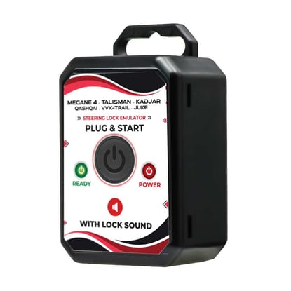 Renault-Talisman-Megane4-Kadjar---Nissan-X-Trail-Qashqai-Steering-Lock-Emulator-Simulator-with-Lock-Sound-No-Programming-Required---Emirates-Keys