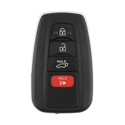 Toyota-Smart-Remote-Key-Shell-3+1-Buttons-For-Xhorse-XSTO01EN-&-Lonsdor-LT20-04-PCB