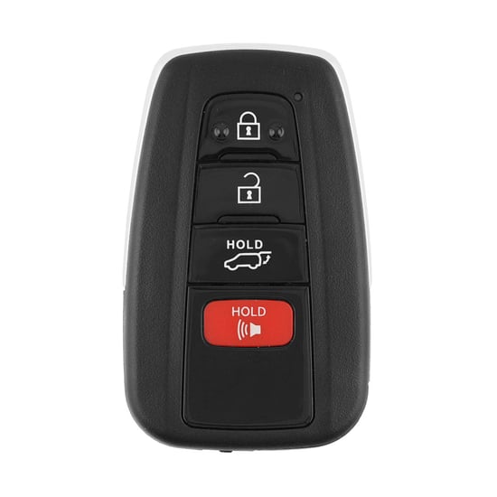 Toyota-Smart-Remote-Key-Shell-3+1-Buttons-For-Xhorse-XSTO01EN-&-Lonsdor-LT20-04-PCB