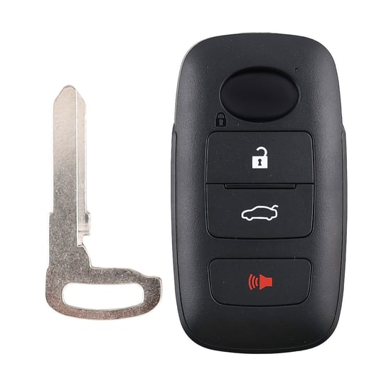New-Aftermarket-Toyota-Raize-Smart-Remote-Key-3+1-Buttons-433MHz-Compatible-Part-Number:-89994-BZ050,-89994BZ050---Emirates-Keys