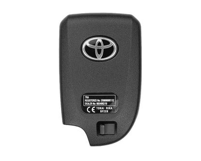 New-Toyota-Vios-Yaris-2014-Genuine-Smart-Key-3-Buttons-433MHz-89904-52491,-89904-52492,-89904-52432---FCCID:-BF2EK---Emirates-Keys