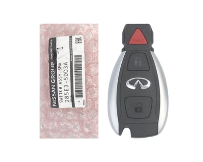 Brand-New-Infiniti-QX30-2017-Genuine-OEM-Smart-Remote-Keyless-3-Buttons-315MHz-285E3-5DD3A-Compatible-With-FBS4-Mercedes-System-OEM-Box---Emirates-Keys