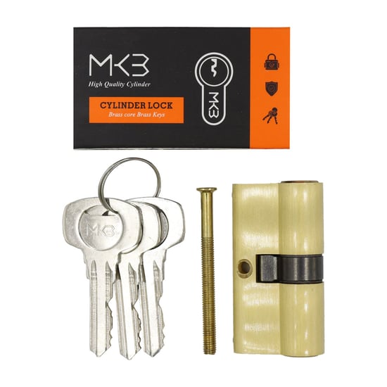 New-High-Quality-Best-Price-Pure-Brass-Cylinder-with-3-pcs-Brass-Normal-Keys,-PB-Size-60mm---Emirates-Keys
