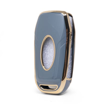 New-Aftermarket-Nano-High-Quality-Cover-For-Ford-Remote-Key-3-Button-Gray-Color-Ford-F11J3B---Emirates-Keys