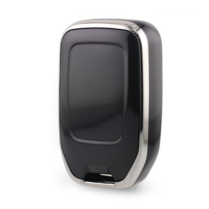 New-Aftermarket-Nano-High-Quality-Cover-For-GMC-Remote-Key-5-Button-Black-Color-Silver-Frame-GMC-A11Y5B---Emirates-Keys