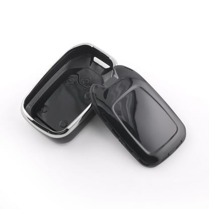 New-Aftermarket-Nano-High-Quality-Cover-For-GMC-Remote-Key-6-Button-Black-Color-Silver-Frame-GMC-A11Y6---Emirates-Keys