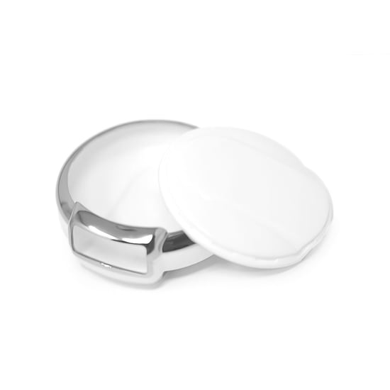 New-Aftermarket-Nano-High-Quality-Cover-For-Mini-Remote-Key-3-Button-White-Color-Silver-Frame-BMW-C11Y3---Emirates-Keys