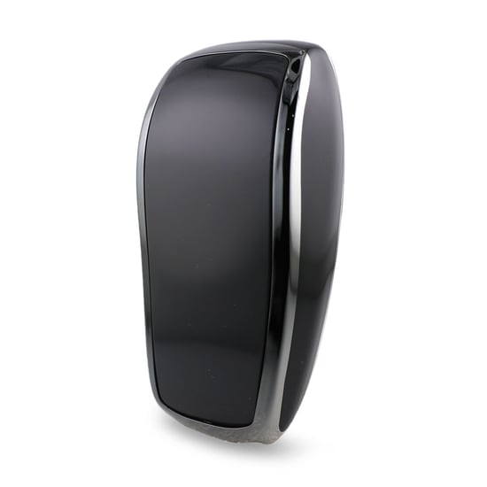 New-Aftermarket-Nano-High-Quality-Cover-For-Mercedes-Remote-Key-3-Button-Black-Color-Silver-Frame-Benz-B11Y3---Emirates-Keys