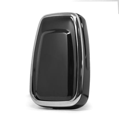 New-Aftermarket-Nano-High-Quality-Cover-For-Toyota-Remote-Key-2-Button-Black-Color-Silver-Frame-TYT-B11Y2---Emirates-Keys