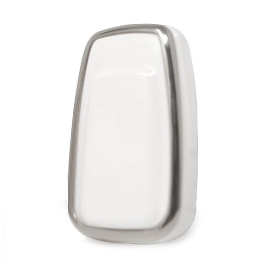 New-Aftermarket-Nano-High-Quality-Cover-For-Toyota-Remote-Key-2-Button-White-Color-Silver-Frame-TYT-B11Y2---Emirates-Keys