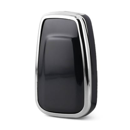 New-Aftermarket-Nano-High-Quality-Cover-For-Toyota-Remote-Key-4-Button-Black-Color-Silver-Frame-TYT-B11Y4---Emirates-Keys