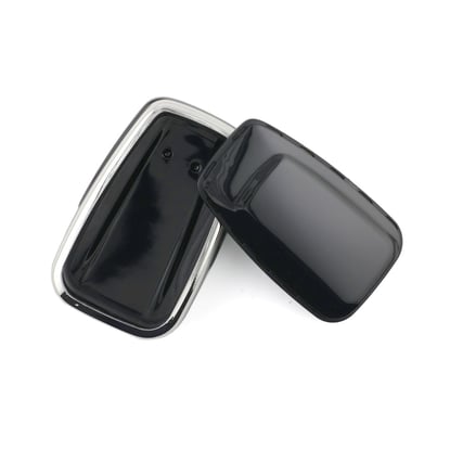 New-Aftermarket-Nano-High-Quality-Cover-For-Toyota-Remote-Key-4-Button-Black-Color-Silver-Frame-TYT-B11Y4---Emirates-Keys