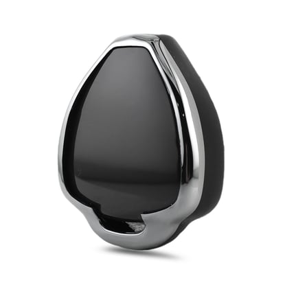 New-Aftermarket-Nano-High-Quality-Cover-For-Toyota-Remote-Key-4-Button-Black-Color-Silver-Frame-TYT-K11Y4---Emirates-Keys