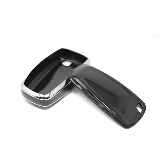 New-Aftermarket-Nano-High-Quality-Cover-For-Ford-Remote-Key-5-Button-Black-Color-Silver-Frame-Ford-B11Y5---Emirates-Keys