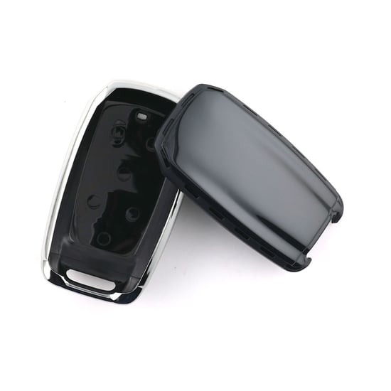 New-Aftermarket-Nano-High-Quality-Cover-For-Jeep-Remote-Key-4-Button-Black-Color-Silver-Frame-Jeep-D11Y4---Emirates-Keys