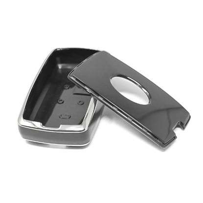 New-Aftermarket-Nano-High-Quality-Cover-For-Land-Rover-Remote-Key-5-Button-Black-Color-Silver-Frame-LR-B11Y---Emirates-Keys