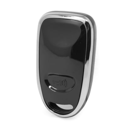 New-Aftermarket-Nano-High-Quality-Cover-For-KIA-Remote-Key-3-Button-Black-Color-Silver-Frame-KIA-P11Y3---Emirates-Keys