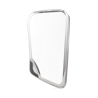 New-Aftermarket-Nano-High-Quality-Cover-For-Xhorse-Remote-Key-3-Button-White-Color-Silver-Frame-XH-C11Y---Emirates-Keys