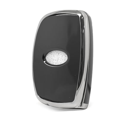 New-Aftermarket-Nano-High-Quality-Cover-For-Hyundai-Remote-Key-3-Button-Black-Color-Silver-Frame-HY-A11Y3B---Emirates-Keys