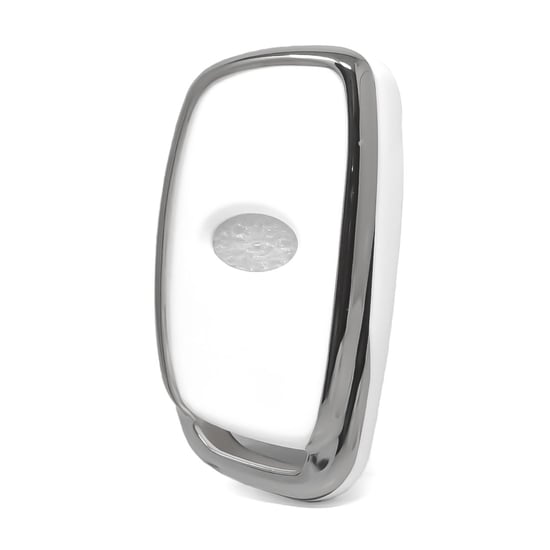 New-Aftermarket-Nano-High-Quality-Cover-For-Hyundai-Remote-Key-4-Button-White-Color-Silver-Frame-HY-A11Y4A---Emirates-Keys
