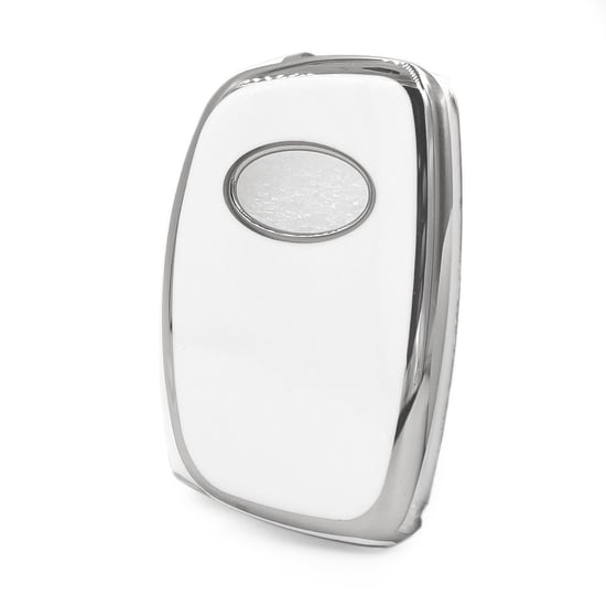 New-Aftermarket-Nano-High-Quality-Cover-For-Hyundai-Remote-Key-3-Button-White-Color-Silver-Frame-HY-B11Y3A---Emirates-Keys