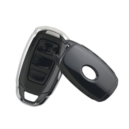 New-Aftermarket-Nano-High-Quality-Cover-For-Hyundai-Remote-Key-3-Button-Black-Color-Silver-Frame-HY-D11Y3---Emirates-Keys