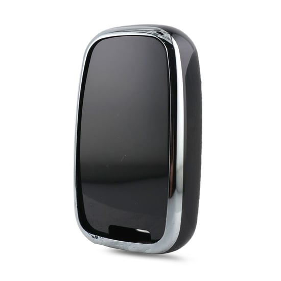 New-Aftermarket-Nano-High-Quality-Cover-For-Hyundai-Remote-Key-3-Button-Black-Color-Silver-Frame-HY-G11Y3---Emirates-Keys