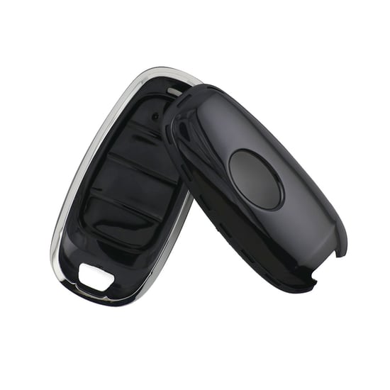 New-Aftermarket-Nano-High-Quality-Cover-For-Hyundai-Remote-Key-4-Button-Black-Color-Silver-Frame-HY-H11Y4A---Emirates-Keys