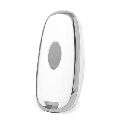 New-Aftermarket-Nano-High-Quality-Cover-For-Hyundai-Remote-Key-4-Button-White-Color-Silver-Frame-HY-H11Y4A---Emirates-Keys