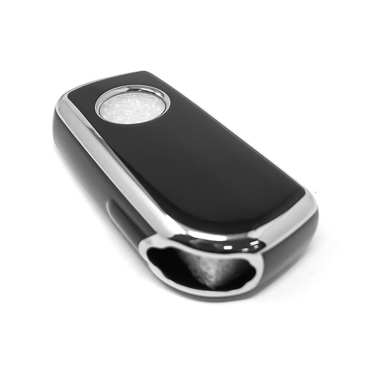 New-Aftermarket-Nano-High-Quality-Cover-For-Toyota-Remote-Key-4-Button-Black-Color-Silver-Frame-TYT-C11Y4---Emirates-Keys