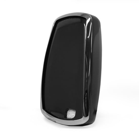 New-Aftermarket-Nano-High-Quality-Cover-For-BMW-Remote-Key-4-Button-Black-Color-Silver-Frame-BMW-A11Y---Emirates-Keys