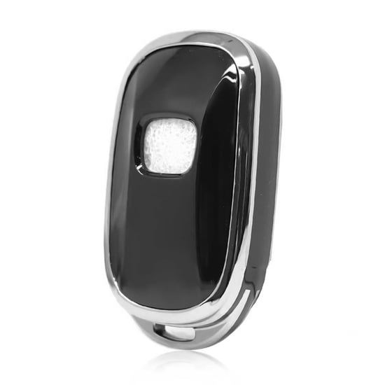 New-Aftermarket-Nano-High-Quality-Cover-For-Honda-Remote-Key-3-Button-Black-Color-Silver-Frame-HD-G11Y3A---Emirates-Keys