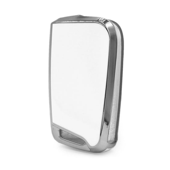 New-Aftermarket-Nano-High-Quality-Cover-For-VW-Remote-Key-3-Button-White-Color-Silver-Frame-VW-B11Y3---Emirates-Keys