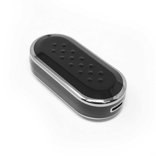 New-Aftermarket-Nano-High-Quality-Cover-For-Fiat-Remote-Key-3-Button-Black-Color-Silver-Frame-FIAT-A11Y---Emirates-Keys