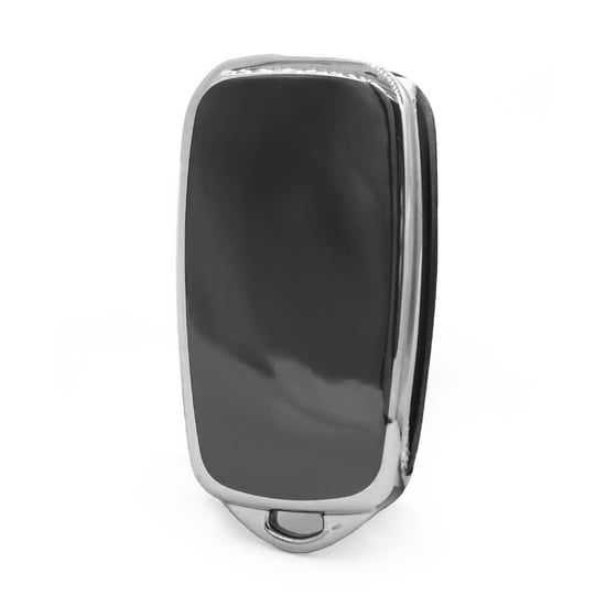 New-Aftermarket-Nano-High-Quality-Cover-For-Fiat-Remote-Key-3-Button-Black-Color-Silver-Frame-FIAT-B11Y---Emirates-Keys