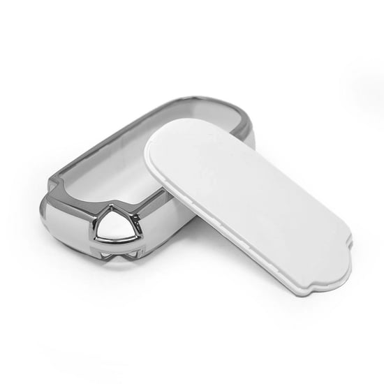 New-Aftermarket-Nano-High-Quality-Cover-For-Jeep-Remote-Key-3-Button-White-Color-Silver-Frame-Jeep-B11Y3---Emirates-Keys