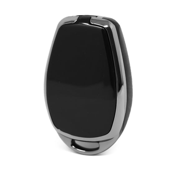 New-Aftermarket-Nano-High-Quality-Cover-For-Renault-Remote-Key-2-Button-Black-Color-Silver-Frame-RN-D11Y2---Emirates-Keys