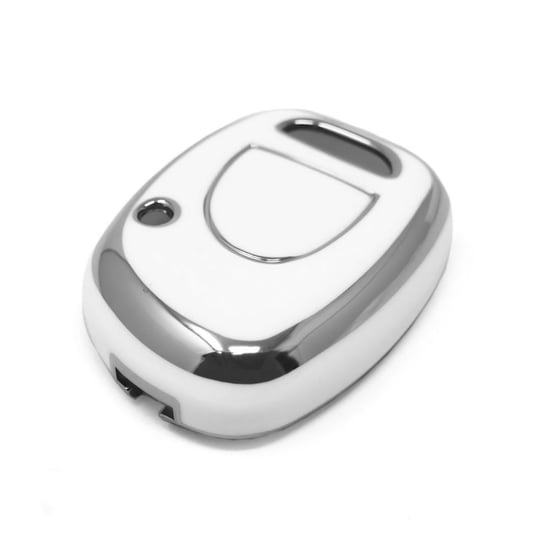 New-Aftermarket-Nano-High-Quality-Cover-For-Renault-Remote-Key-1-Button-White-Color-Silver-Frame-RN-E11Y---Emirates-Keys
