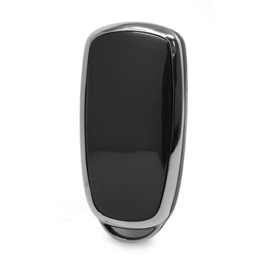 New-Aftermarket-Nano-High-Quality-Cover-For-Chery-Remote-Key-4-Button-Black-Color-Silver-Frame-CR-C11Y---Emirates-Keys